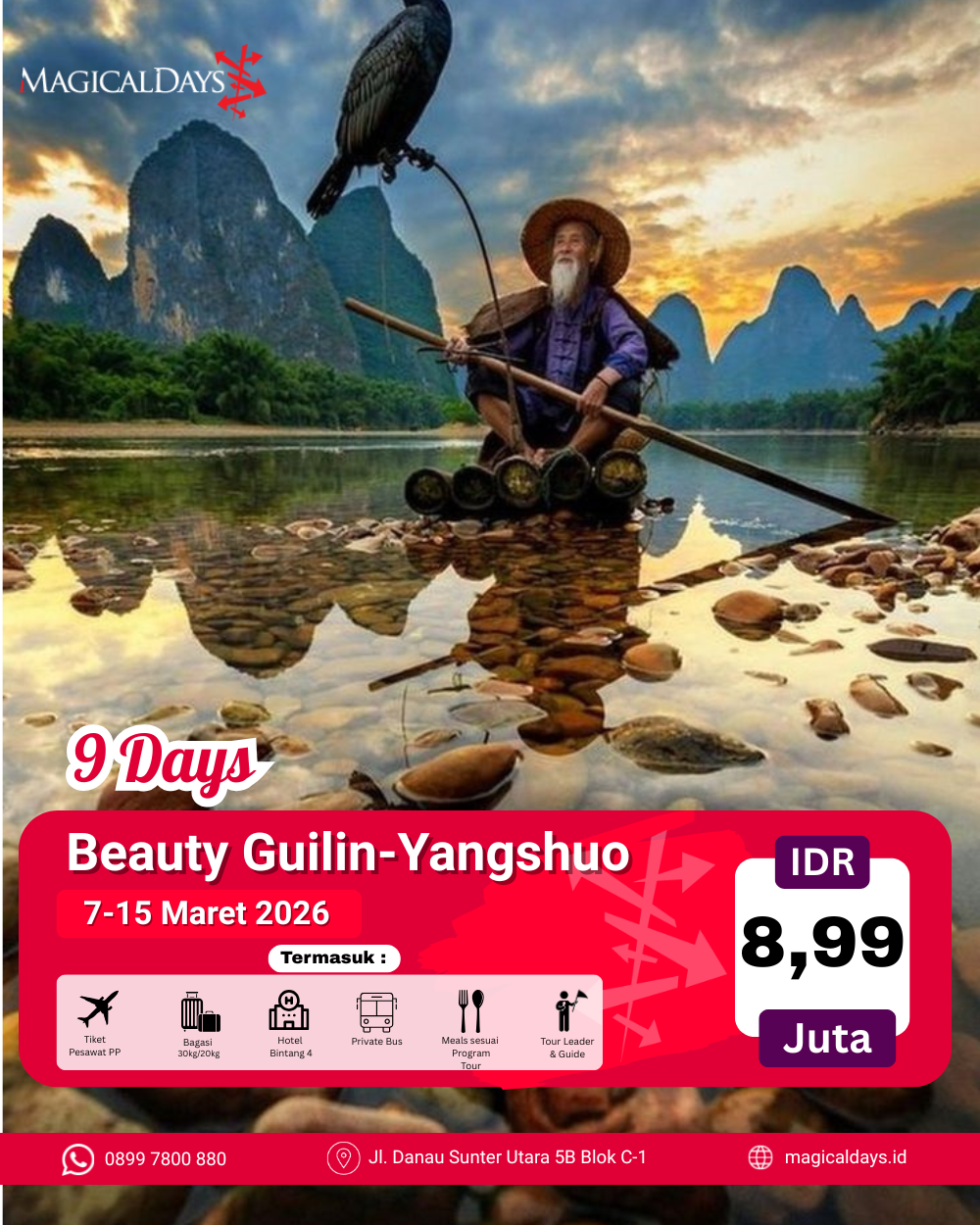 9D Guilin Yangshuo